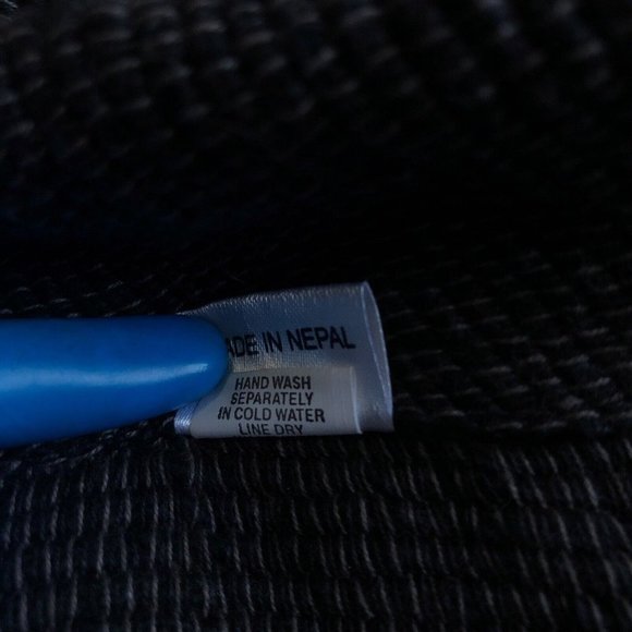 Original Design Sweater Womens Large Gray Wrap Knit Long Sleeve Button Tie Waist - Picture 12 of 12